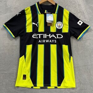 2024-25 Puma Men's Manchester City Away Soccer Jersey Small Man City EPL